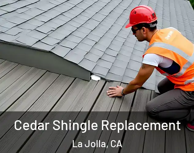 Cedar Shingle Replacement La Jolla, CA