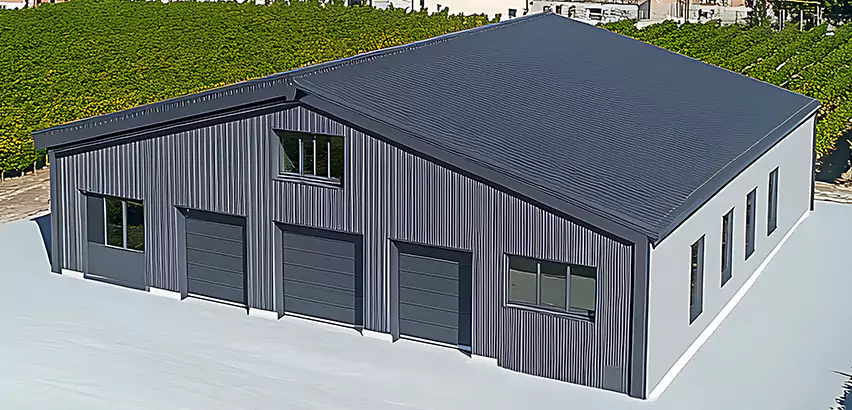 Corrugated Garage Roof Repair in La Jolla