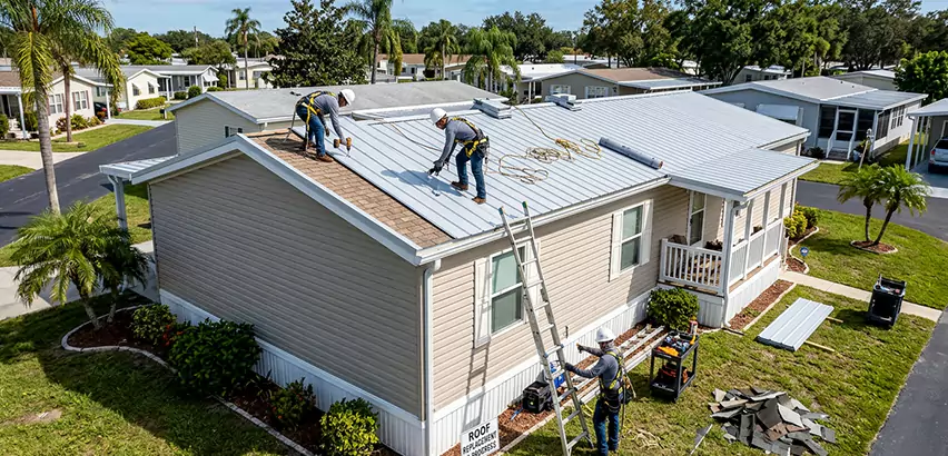 Mobile Home Metal Roof Replacement in La Jolla