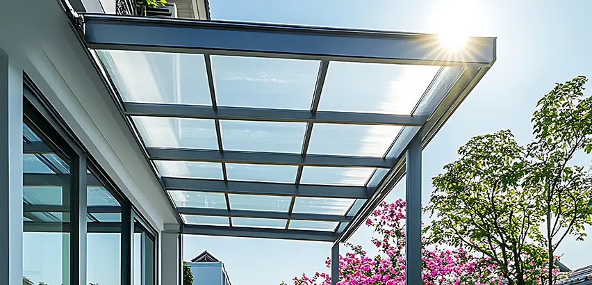Glass Patio Roof Installation in La Jolla