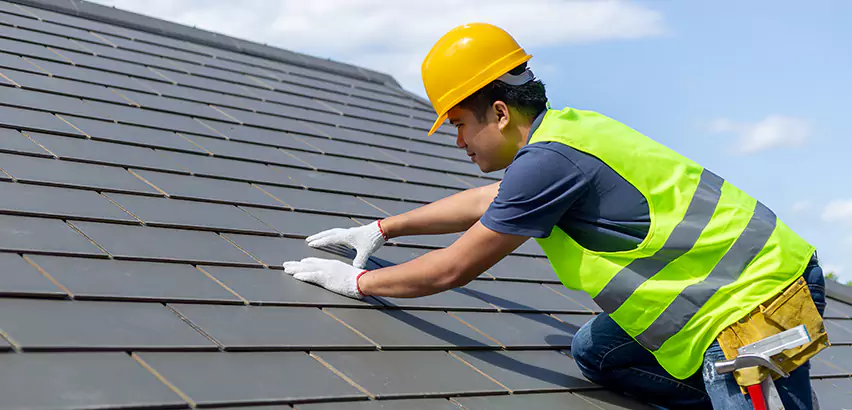 Slipped Slate Repair in La Jolla