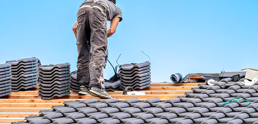 Replacing Tile Roof Underlayment in La Jolla