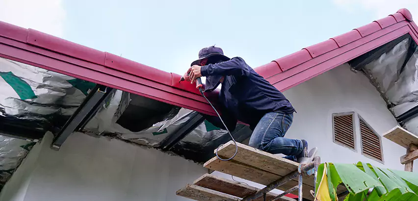 Residential Wind Damage Roof Repair in La Jolla