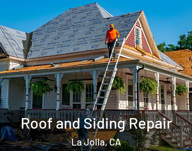  Roof and Siding Repair La Jolla, CA