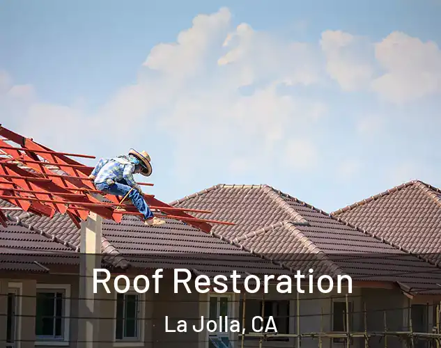  Roof Restoration La Jolla, CA